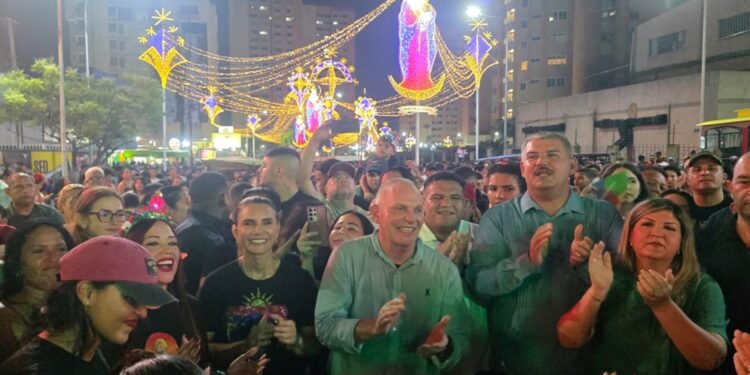 ¡Llegó la Navidad! Bella Vista brilló ante una Maracaibo desbordada por la Fiesta Chiquinquireña
