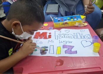 La emoción de la última quimioterapia con Karelis y Leonardo