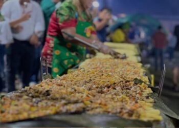 ¡Hazaña culinaria en Trujillo! Valera impone un nuevo récord con una hallaca gigante de 33 metros
