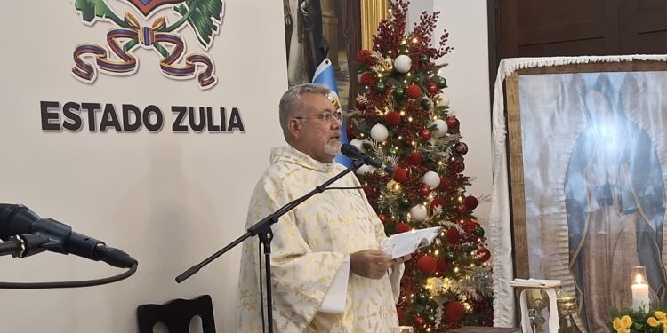 Misa en honor a la Virgen de Guadalupe y de Acción de Gracias por la gestión del gobernador Luis Caldera en el Zulia