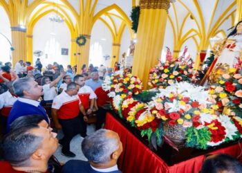 Eucaristía solemne en honor a Santa Lucía estuvo presidida por autoridades regionales