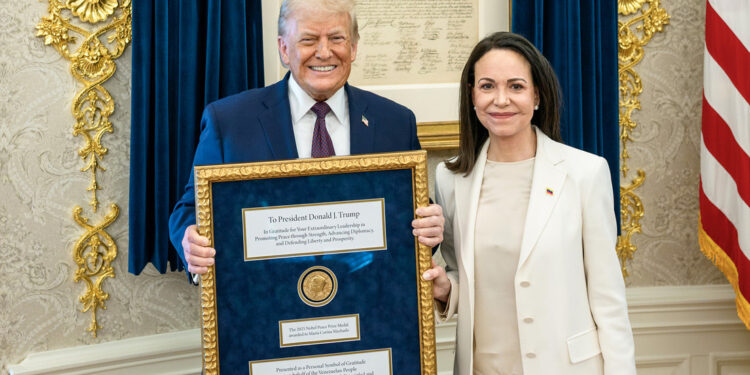 «Patético» y «vergonzoso»: Noruega reacciona al gesto de Machado de cederle su Nobel a Trump