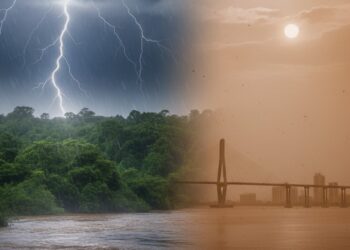 ¡Paraguas en mano! Lluvias con actividad eléctrica afectarán estas regiones y llegada del polvo del Sahara