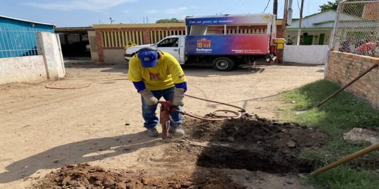 ¡Seguimos trabajando! Sedegas realiza corrección de red de gas en el sector Corito 3 en Cristo de Aranza
