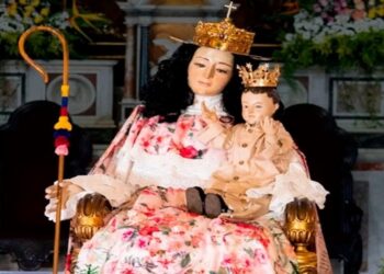 Fe y tradición: El traje de la Divina Pastora para este 2026 rinde tributo al Tamunangue larense