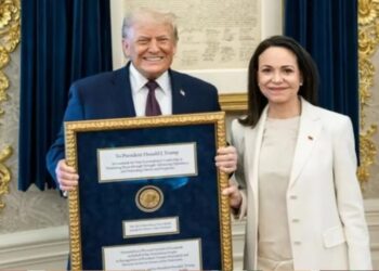 Esto dijo Donald Trump tras la visita de María Corina Machado (+Detalles)