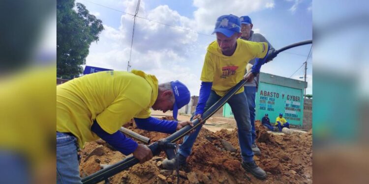 Alcaldía de Maracaibo inicia obras de gas doméstico en el barrio 19 de Abril