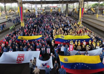 Clase obrera de Guayana rechaza el secuestro del presidente Nicolás Maduro y la primera combatiente Cilia Flores