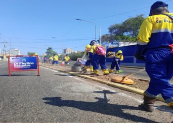 IMA desplegado con operativo de saneamiento en las vías Bellavista y Curva – Concepción