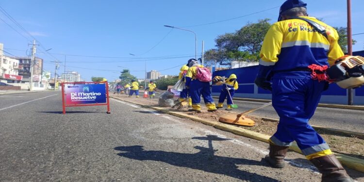 IMA desplegado con operativo de saneamiento en las vías Bellavista y Curva – Concepción