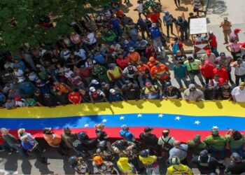 Pueblo zuliano se moviliza en Maracaibo para exigir la liberación del presidente Nicolás Maduro