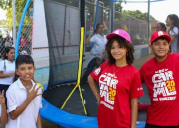 ¡Diversión a millón! Más de 500 niños iniciaron el Plan Vacacional Comunitario “Ríe Carnavales 2026” en Maracaibo