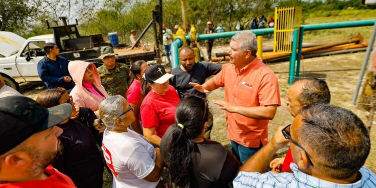 Gobernación e Hidrolago reactivan pozos de agua potable en la Villa del Rosario