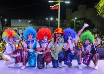 ¡Con las Payasitas Nifu NiFa! Maracaibo bailó al ritmo del “Ki Ki Ki – Co Co Có” en este carnaval
