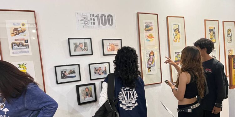 Universidad Cecilio Acosta realiza la muestra expositiva «Zapata 100»