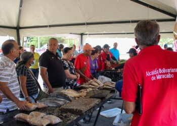Arrancó Feria del Pescado de la Alcaldía de Maracaibo con subsidio de 30% y 40% ¡En 4 puntos de la ciudad!