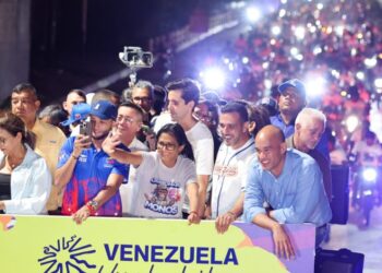 ¡La Guaira en la Calle! Delcy Rodríguez encabeza movilización contra las sanciones y el bloqueo