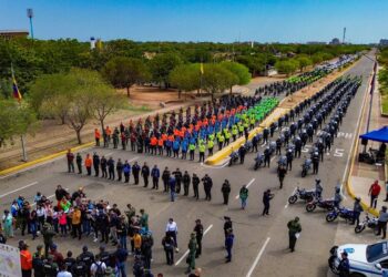 Gobernador Caldera encabeza despliegue de seguridad ¡110 motos fortalece los Cuadrantes de Paz y la seguridad de LUZ!