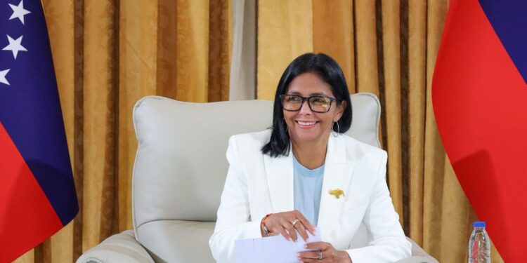 Presidenta (E) Delcy Rodríguez se dirigirá hoy miércoles al país con un mensaje de consenso
