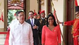 Presidenta (E) Delcy Rodríguez propone un plan de sustitución de importaciones entre Colombia y Venezuela