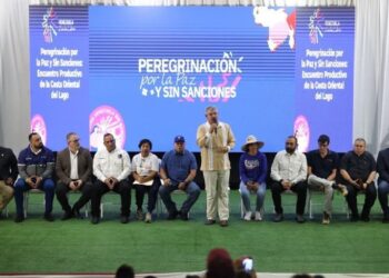 Desde Cabimas Diosdado Cabello inicia II etapa de la peregrinación nacional por una Venezuela sin sanciones