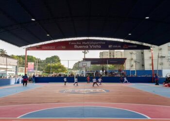 Gestión municipal: Alcaldía de Maracaibo culmina rehabilitación integral de la cancha Buena Vista