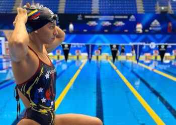 La venezolana Lismar Lyon establece nueva marca nacional en la prueba de 100 metros mariposa