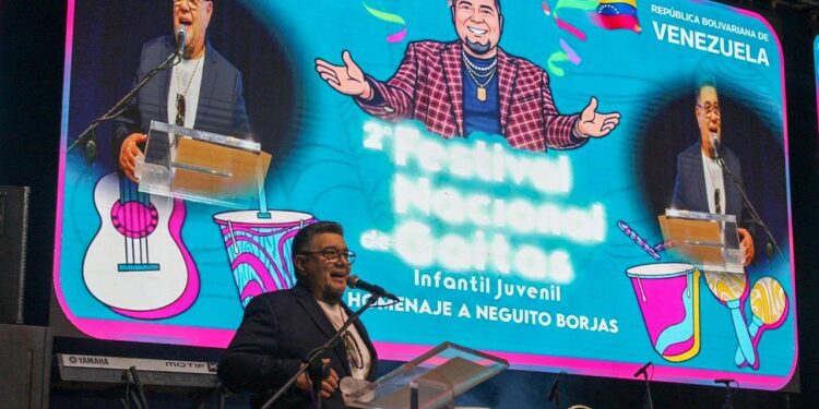 Neguito Borjas: “No esperaba estas emociones, siento que el corazón se me sale del pecho” ¡Homenaje en el II Festival de Gaitas Infantil Juvenil!