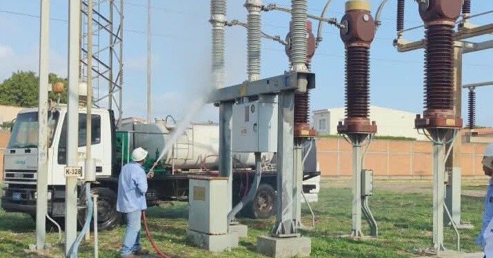 Labores técnicas en la subestación Trinidad mejora servicio a comunidades marabinas