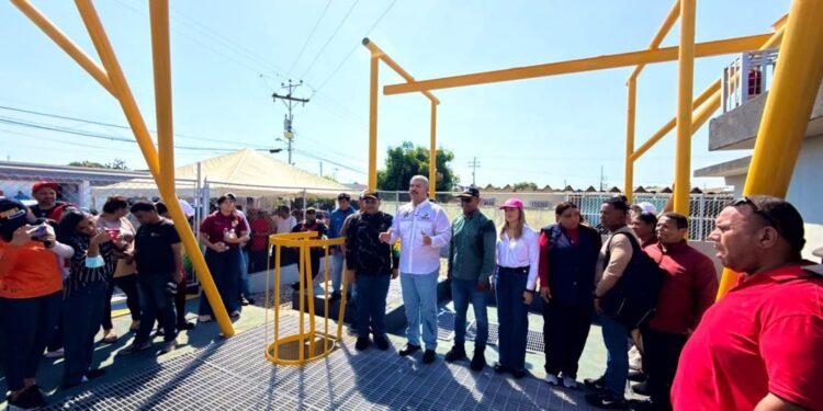 Reactivan estación de bombeo en el sector Los Laureles de Cabimas