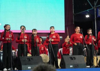 Continúa Festival Nacional de gaitas desde la Plaza de la República ¡Categorías Infantil y Juvenil!