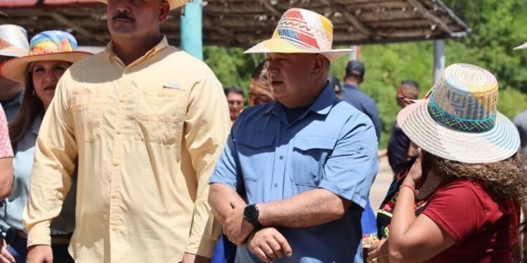 Diosdado Cabello resalta potencial del Zulia en Peregrinación por la Paz y el Cese de Sanciones desde la Guajira