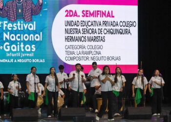 Definidas las 20 agrupaciones que participarán en la final del II Festival Nacional de la Gaita Infantil y Juvenil