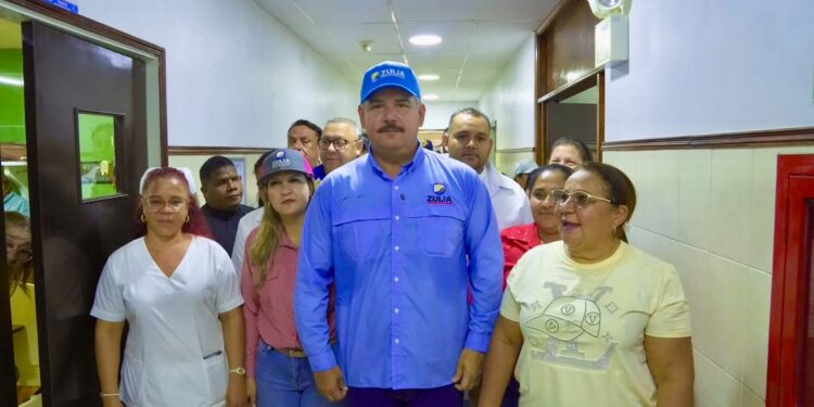 Gobernador Luis Caldera inspecciona centros de salud y el Plan Quirúrgico en el municipio Jesús María Semprum