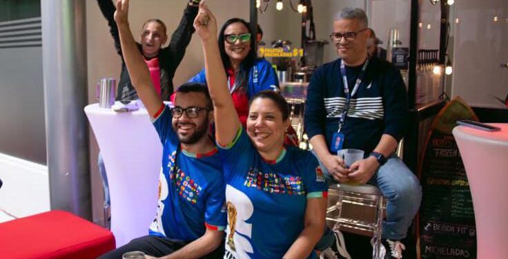 Marabinos vivieron pitazo inicial del Mundial en pantalla gigante en el Tranvía ¡Auspiciado por la Alcaldía de Maracaibo!