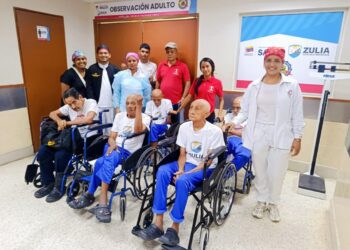 Plan Quirúrgico Nacional y Gobernación del Zulia prestan atención médica integral a adultos mayores del Inass