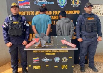 Polimaracaibo desarticula presunto grupo dedicado al hurto de comercios y captura a dos ciudadanos