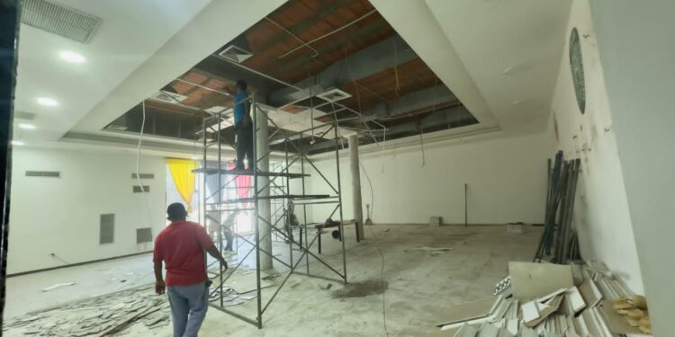Alcaldía de Maracaibo avanza en la rehabilitación de sede de Polimaracaibo