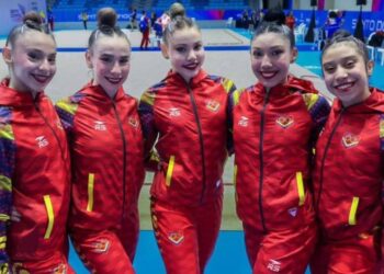 Gimnasia rítmica obtiene dos medallas de plata en Santo Domingo