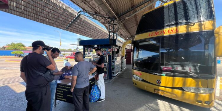Terminal de pasajeros de Maracaibo mantiene operatividad de rutas a la ciudad de Caracas