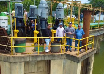 Mejora el suministro en la Costa Oriental: Activan quinto motor en Burro Negro y alcanzan los 3.100 litros por segundo