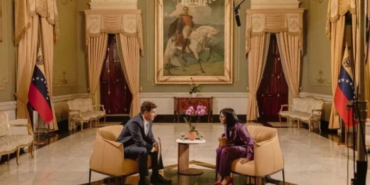 Las claves de la entrevista de la Presidenta Delcy Rodríguez con Time