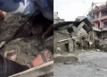 Rescatan a una niña tras permanecer más de 60 horas en un hueco tras riada en Nepal