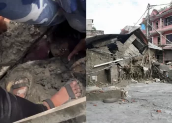 Rescatan a una niña tras permanecer más de 60 horas en un hueco tras riada en Nepal