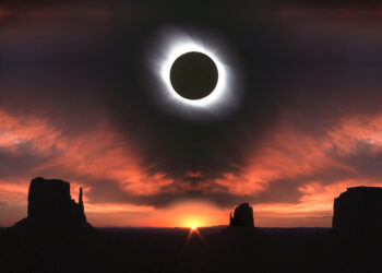 España vive el primero de una excepcional tríada de eclipses solares