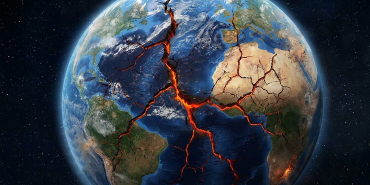 ¿Hay un efecto dominó de terremotos?