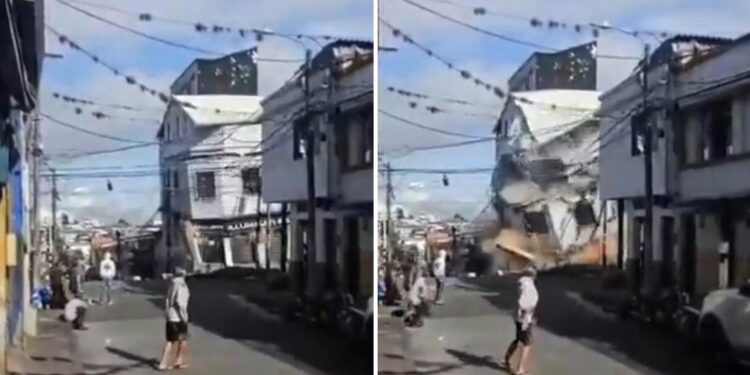 Colombia: Colapsa estructura residencial que había sido debilitada por el terremoto