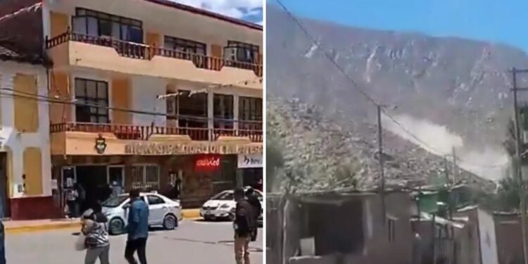 Estos son los videos del fuerte SISMO de 7.2 que sorprendió a Perú