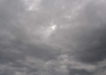 Inameh prevé nubosidad acompañada de lluvia en gran parte del país este lunes