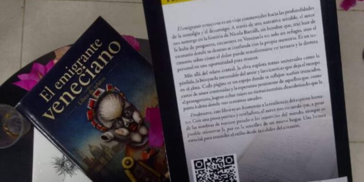 Artemio Cepeda presenta el libro “El Emigrante Veneciano”